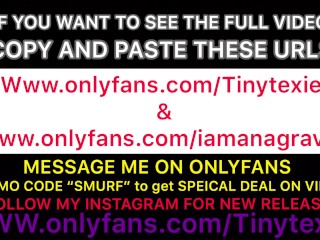 TINY TEXIE AND ANA GRAVES MIDGET LESBIAN PORN STRAP ON