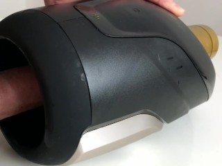 Fleshlight Launch milking me dry (with cumshot)