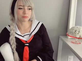KIRA AKAKAWA GETS YOU ALL TO HERSELF - INDIGO WHITE